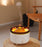 560ml Volcano Flame Remote Control Aromatherapy Air Humidifier Essential Oil Diffuser