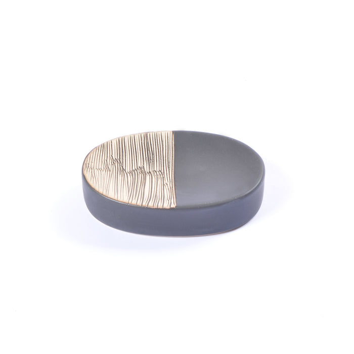 Embossed Lines Detail Bathroom Set