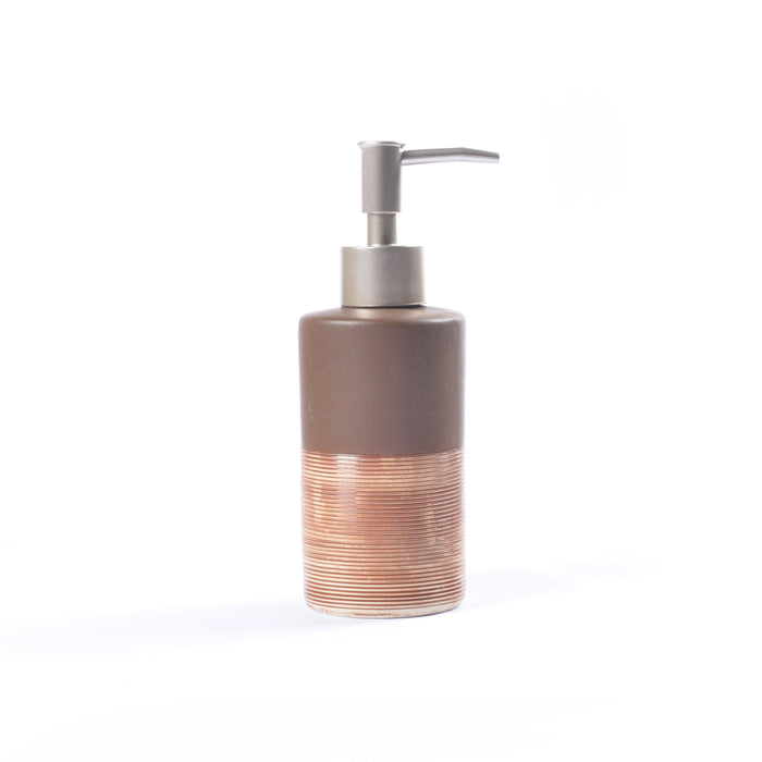 Embossed Lines Detail Bathroom Set