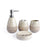 Texture Design Double Style Bath Set